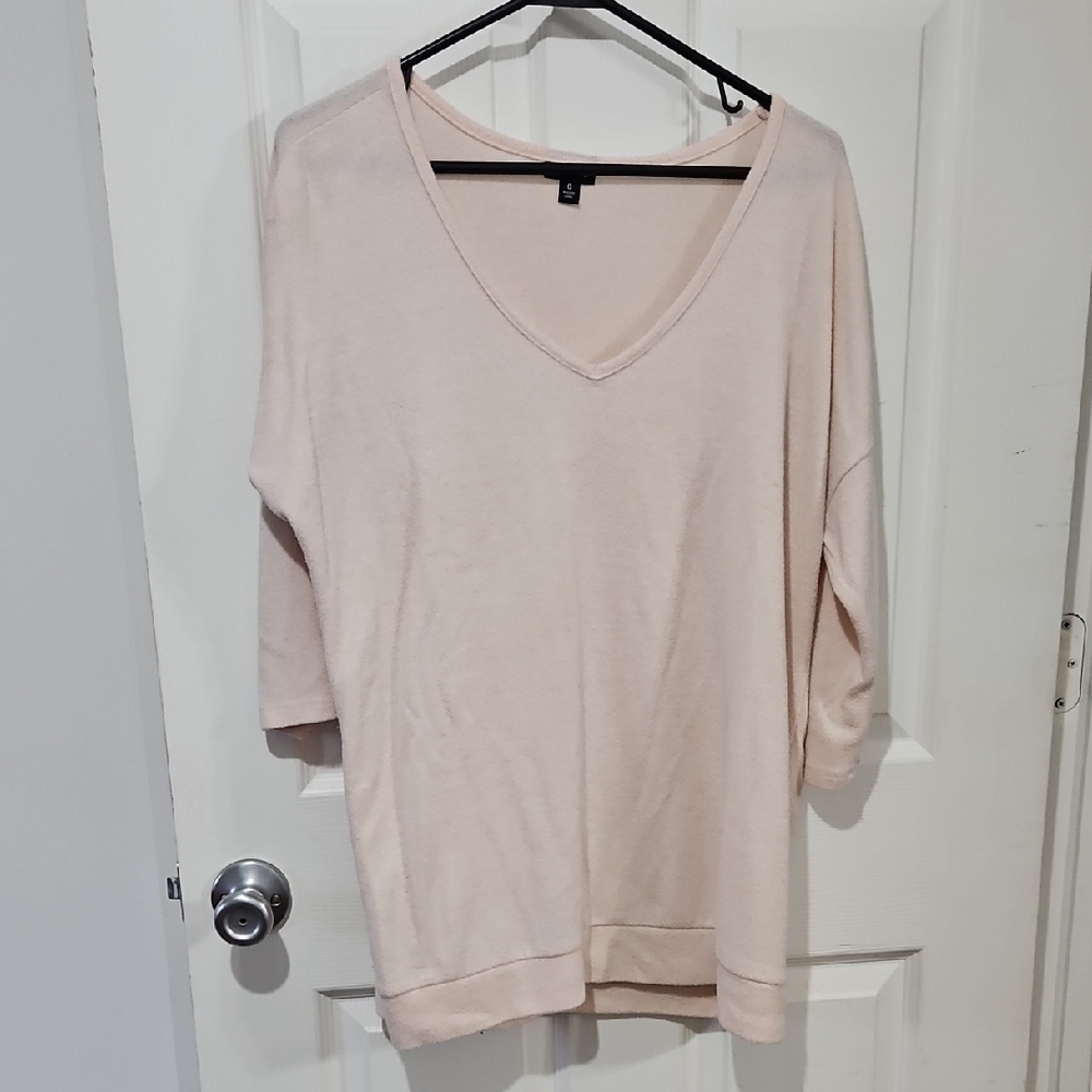 Bundle Sale | 4 for $20 | Torrid Light Pink Knit Top Size 0